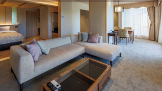 デラックス スイート 2 ベッドルーム バルコニー ガーデンビュー