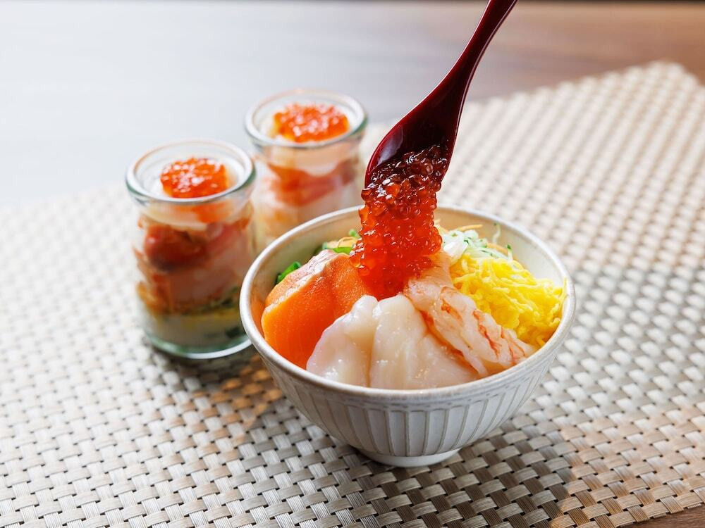 朝食メニュー 海鮮パフェ①