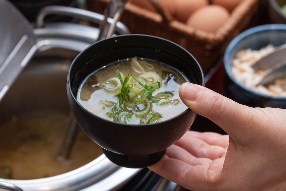 朝食ビュッフェ