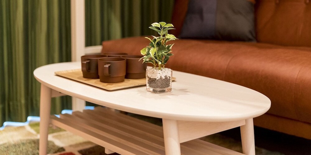 客室内のダイニングエリア