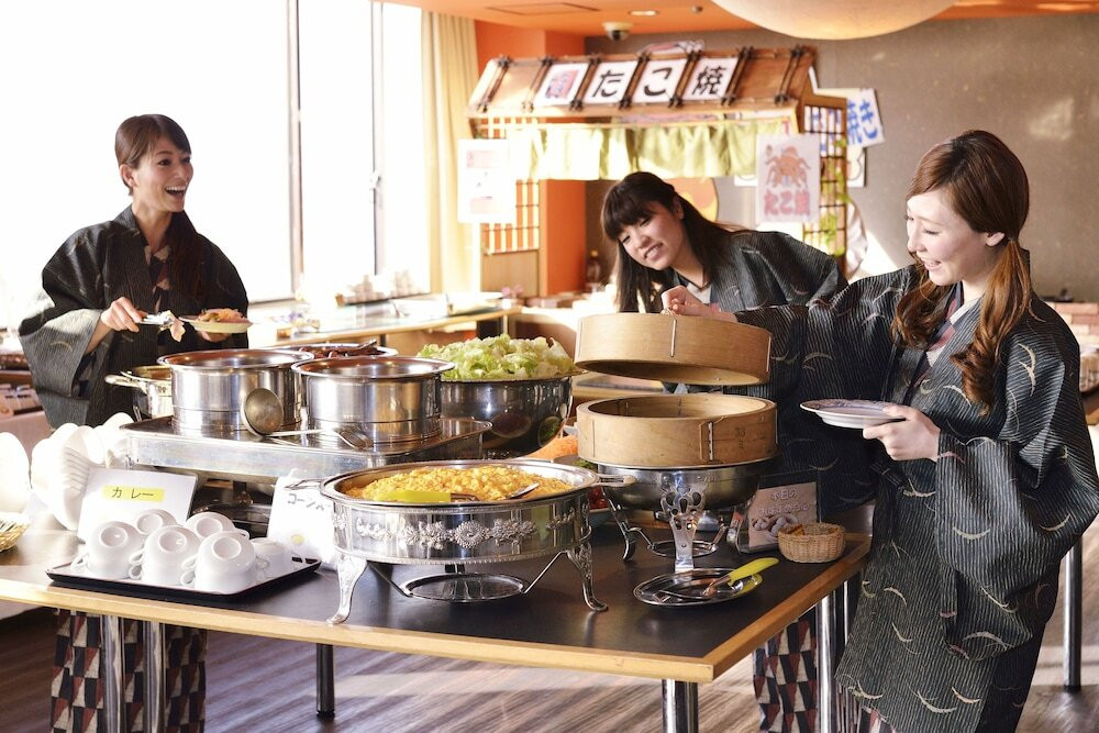 朝食ビュッフェ