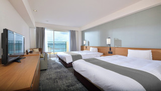 スーペリア ツインルーム クイーンベッド 2 台 禁煙 オーシャンビュー