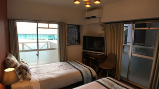 アパートメント シングルベッド 2 台 バルコニー シティビュー (801)