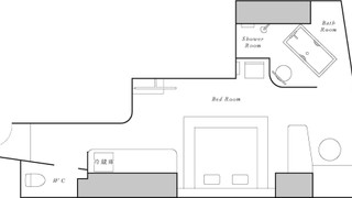 シティ ルーム キングベッド 1 台 エンスイート シティビュー