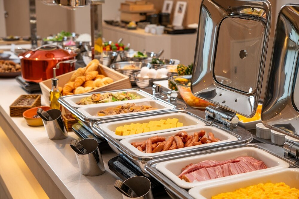 朝食ビュッフェ