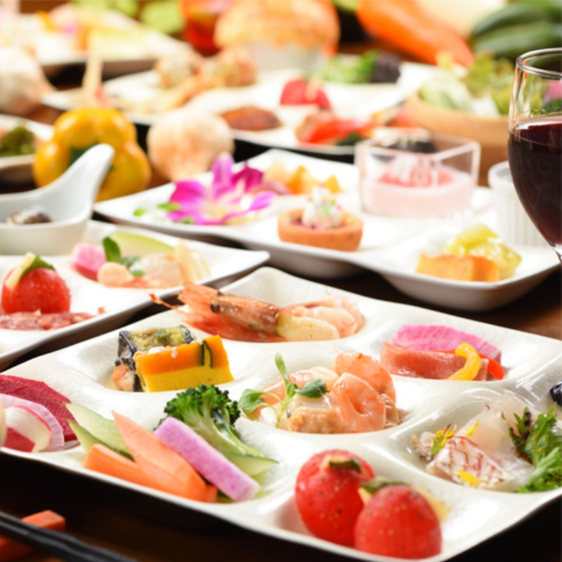 夕食バイキングの一例(1)