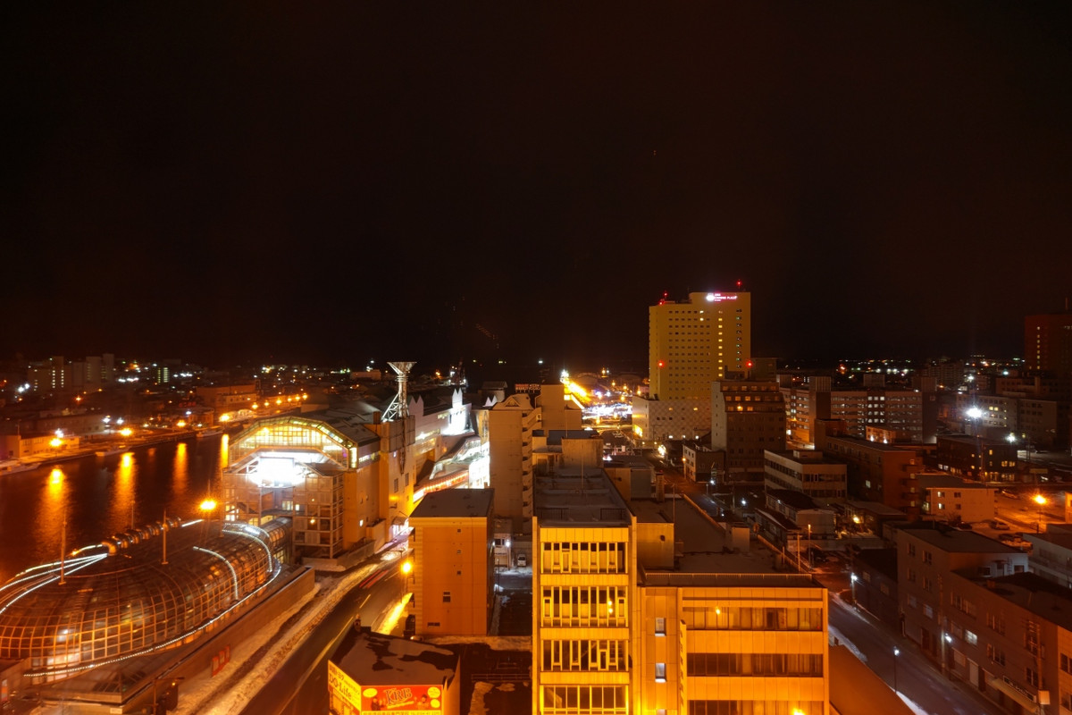 窓から見える釧路の景色も美しいです。