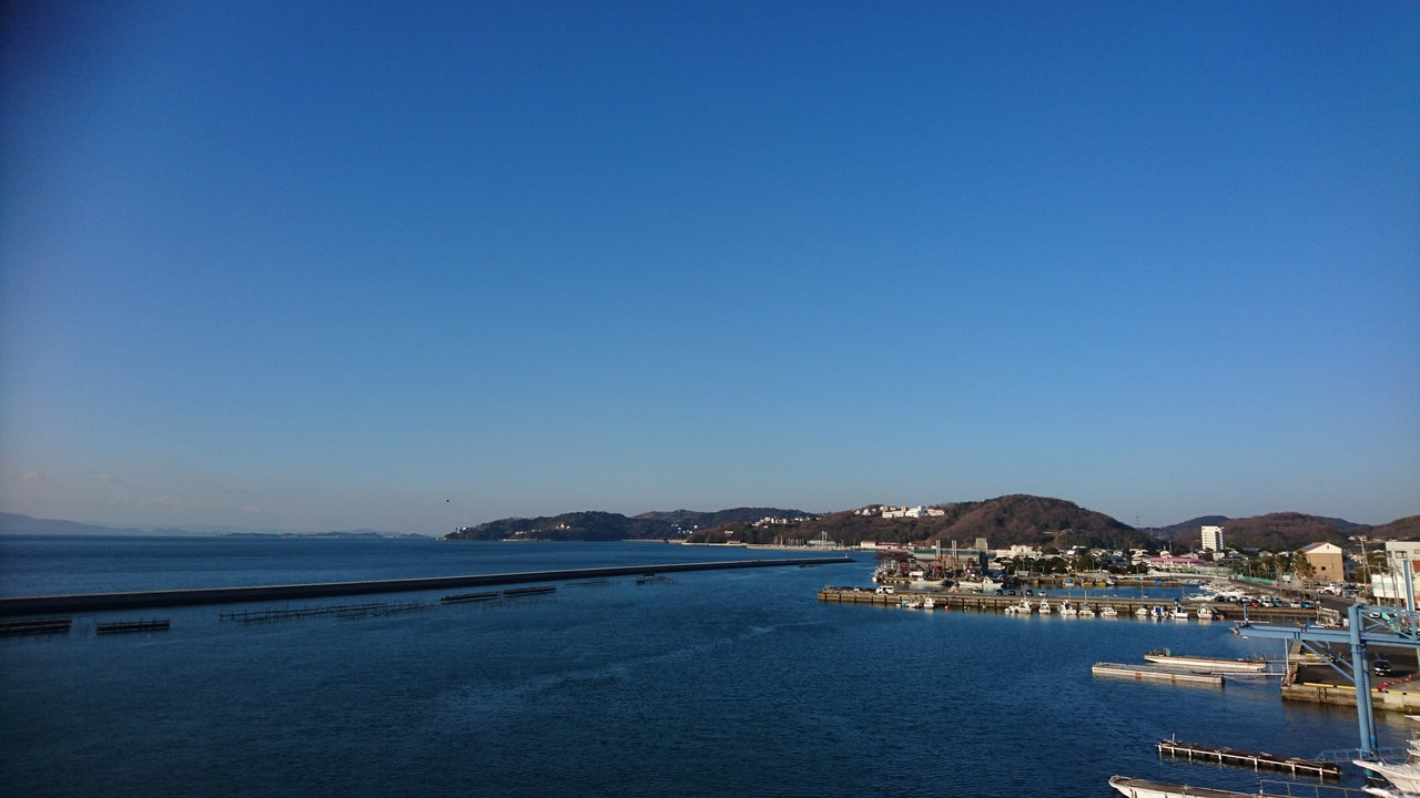 部屋からの眺めです。
