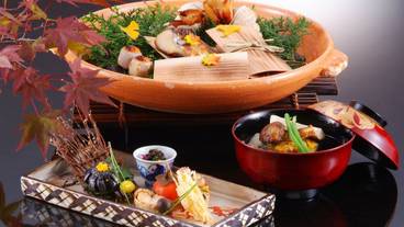 秋の味覚 松茸 イメージ / 3