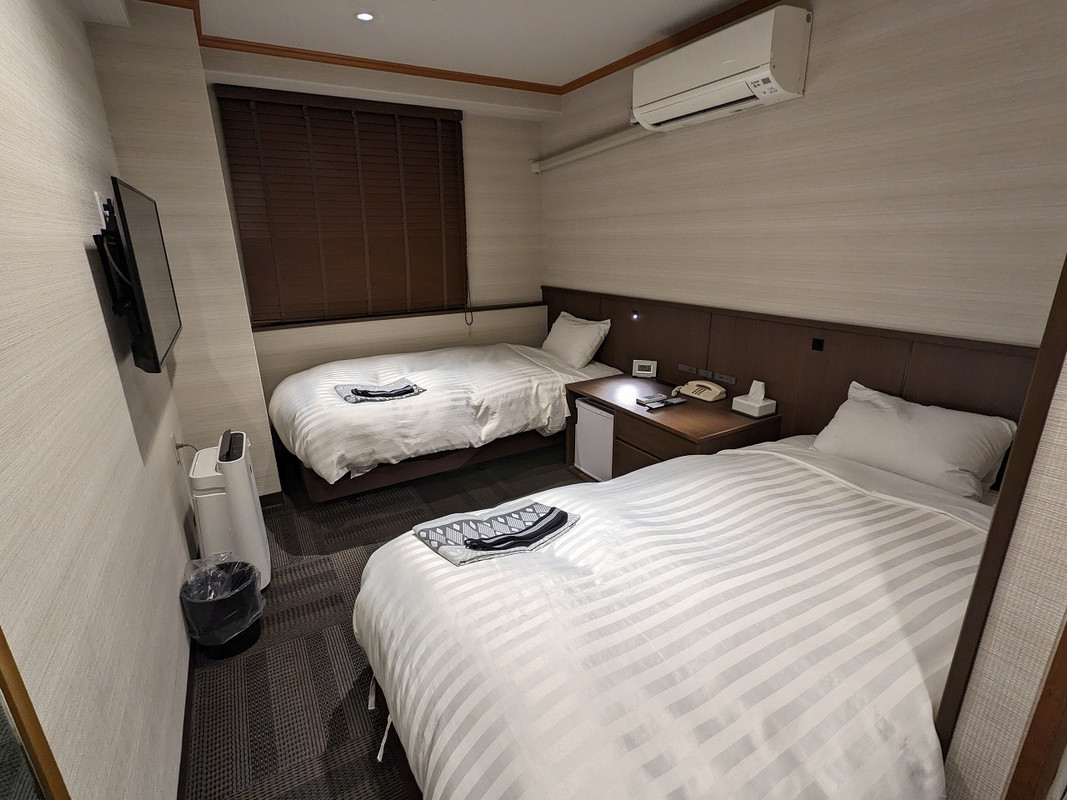 スタンダードツインの客室