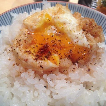 「天ぷらめし 金子半之助 」料理 597756 ONして醤油＆七味で