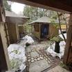 露天風呂への道のり、到着