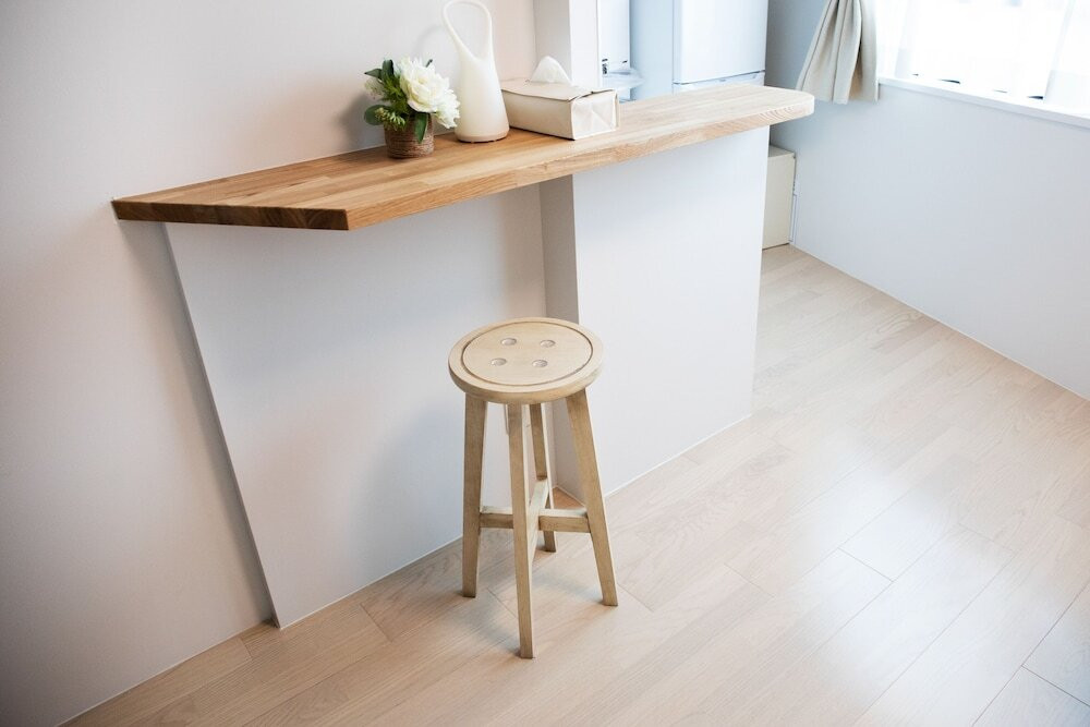 客室内のダイニングエリア