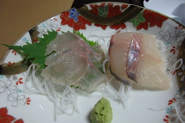 イワナのお刺身