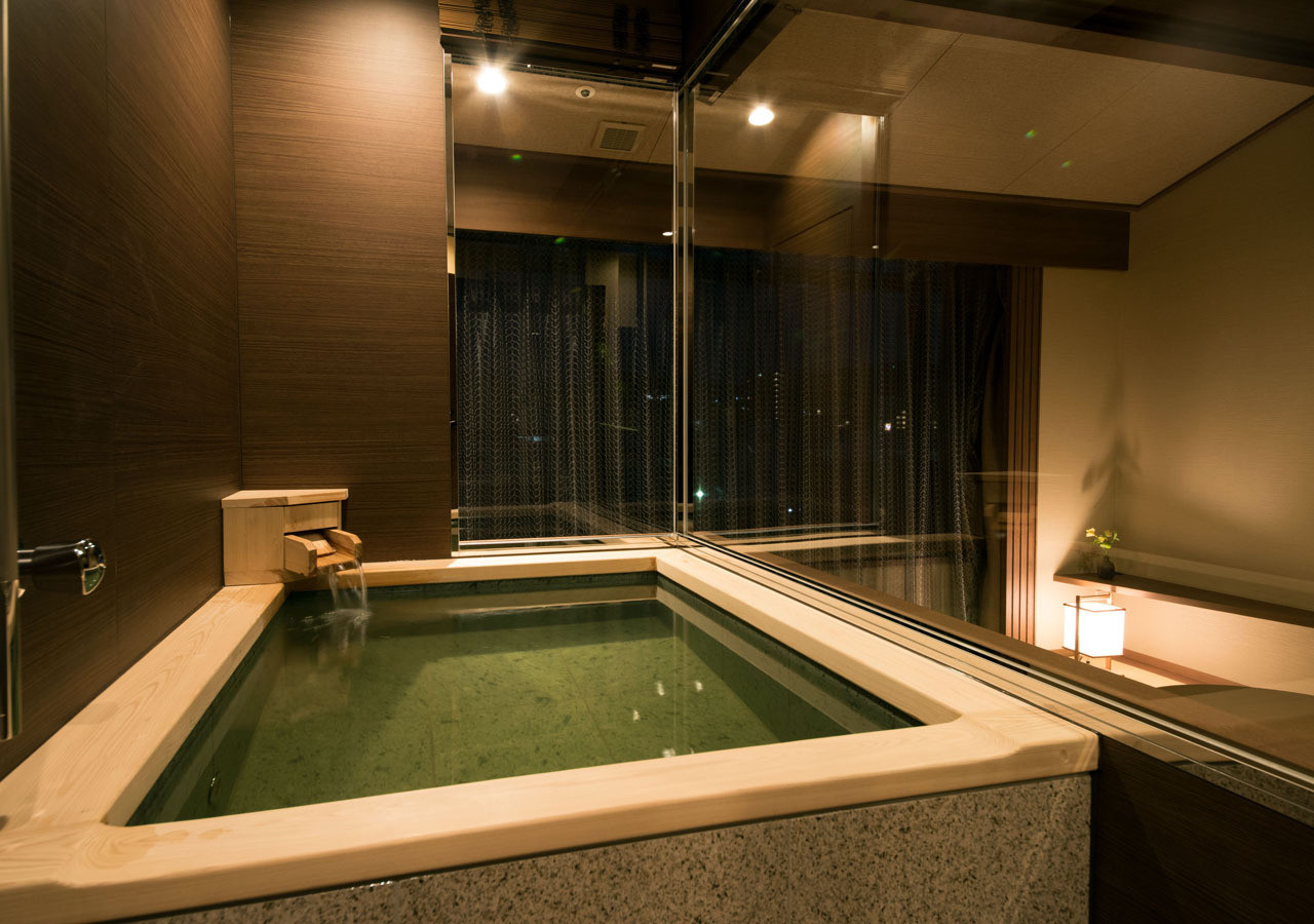 スタイリッシュな温泉付きルームでおこもりステイを3957296