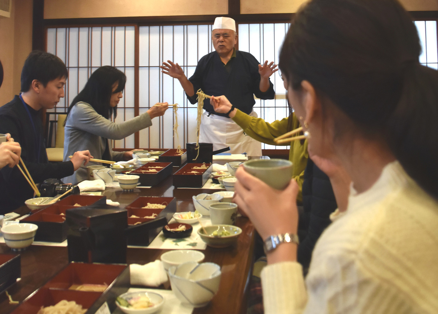 1. 会津名産のそばを贅沢に食べ比べ「桐屋・権現亭」2017075