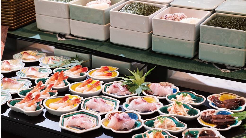 朝食ビュッフェ／手巻き寿司 / 1