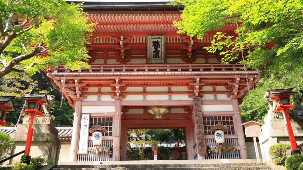 ひとり旅の始まりは
パワー感じる「鞍馬寺」 / 1