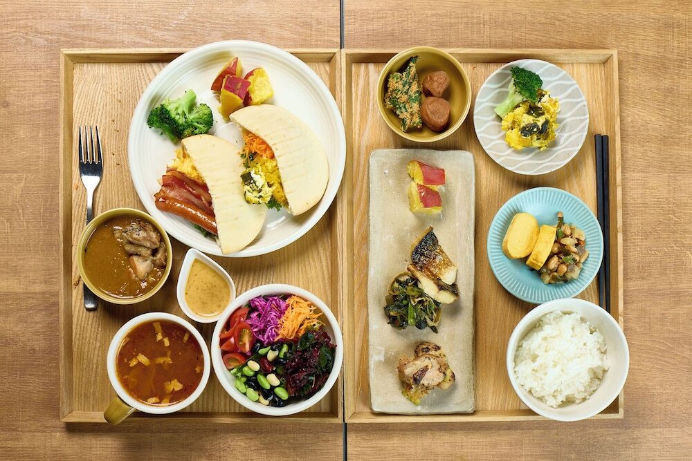 朝食ビュッフェ