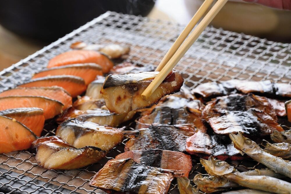 朝食ビュッフェ
