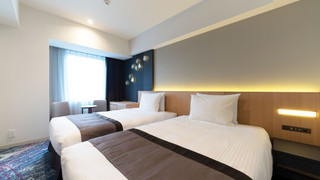 コンフォート ツインルーム 禁煙 (2 semi-double beds)