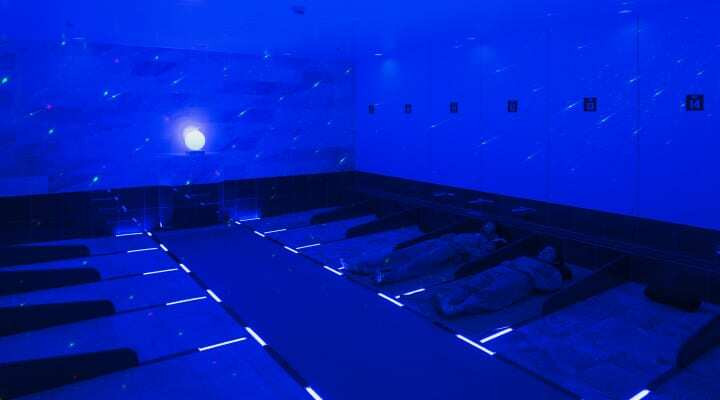 宇宙みたいな空間も？全7種類の岩盤浴でリフレッシュ4001899