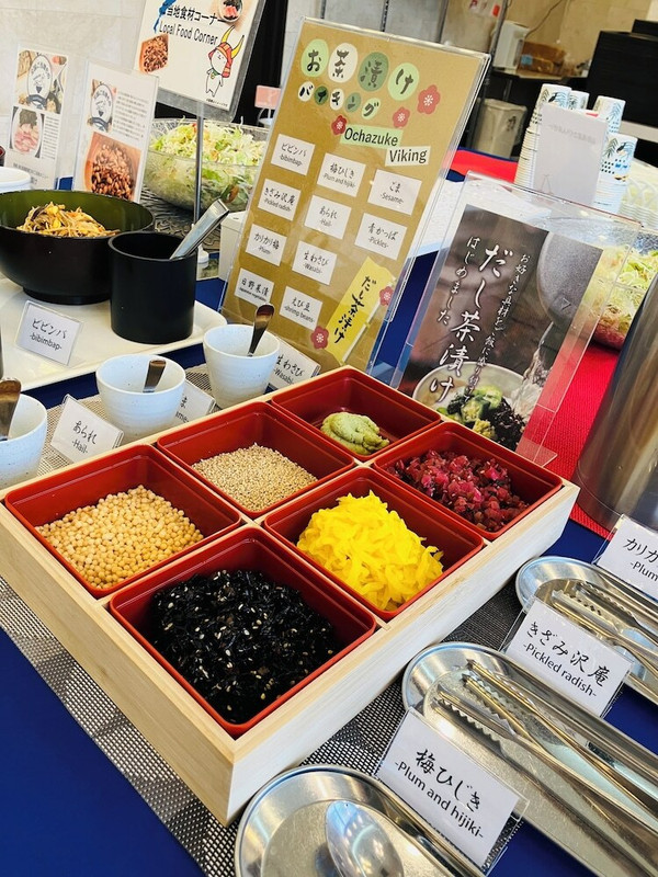 朝食ビュッフェ