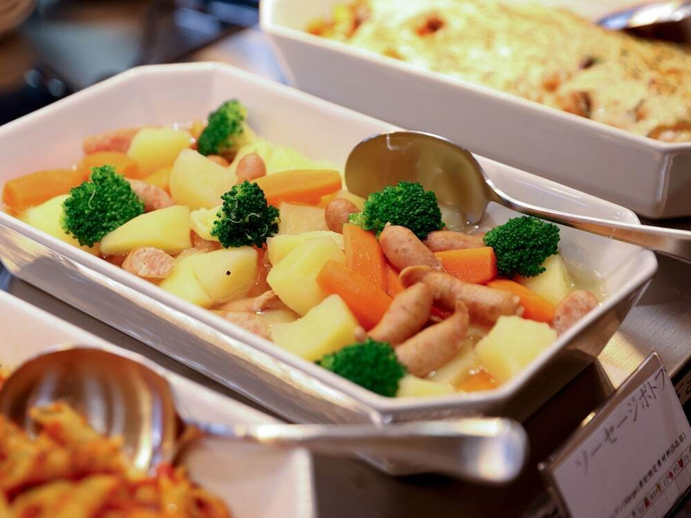 朝食ビュッフェ