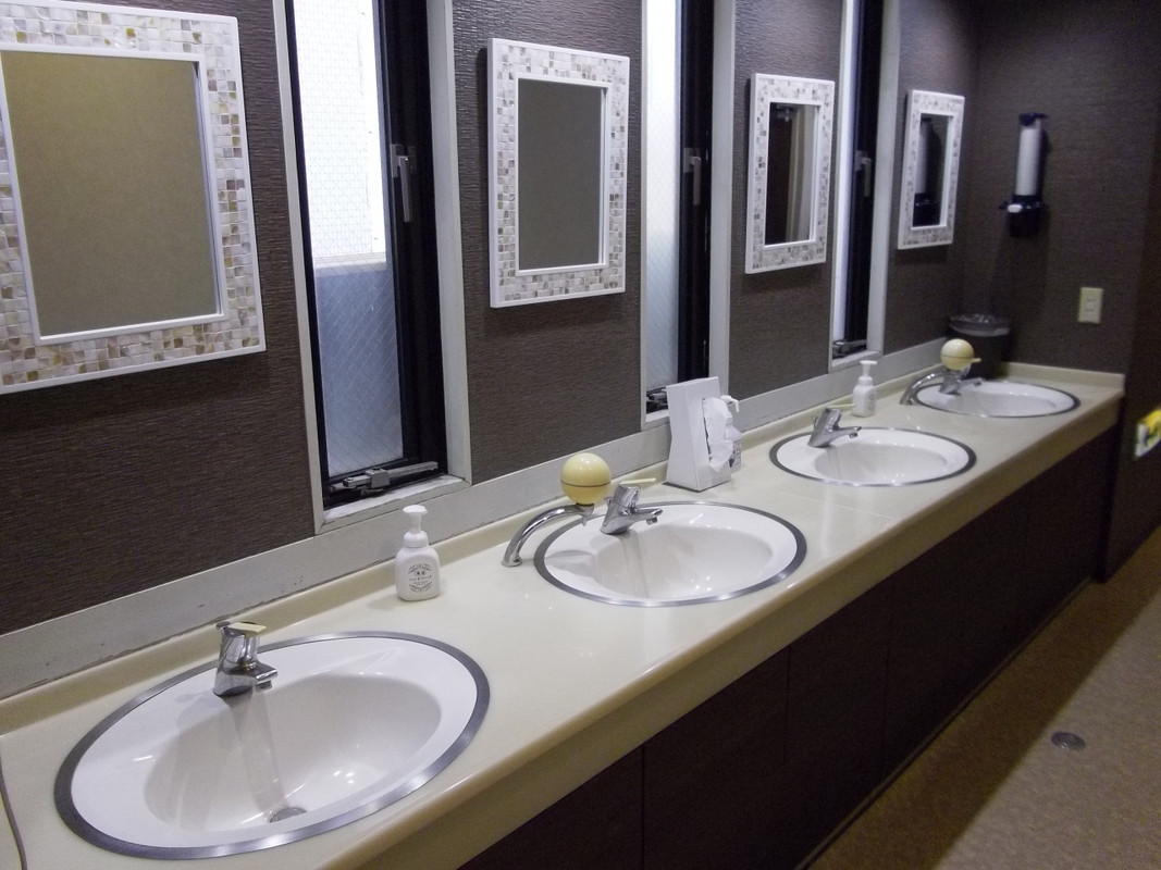 共同洗面台周り