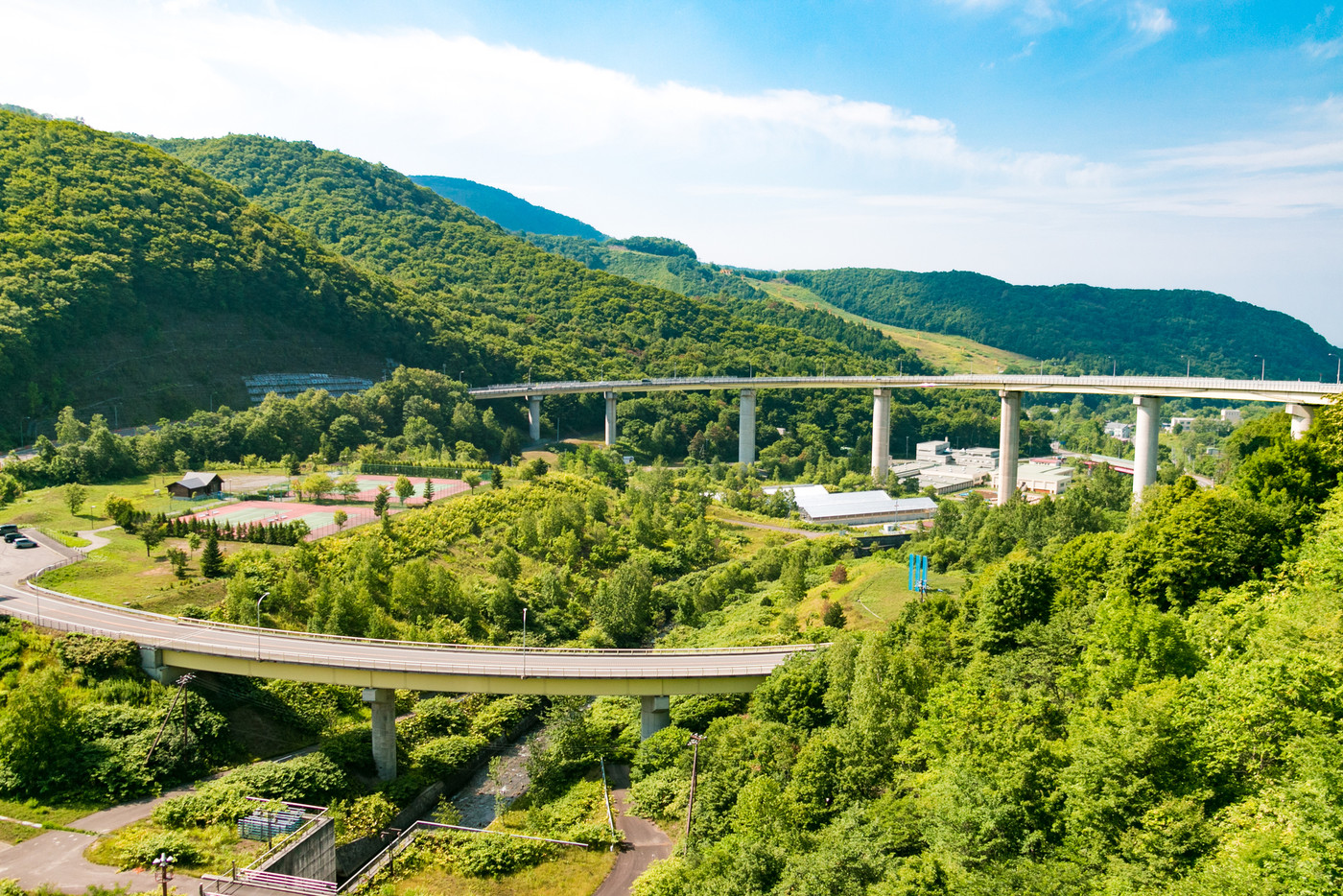 朝里スカイループ　北海道小樽市朝里川温泉