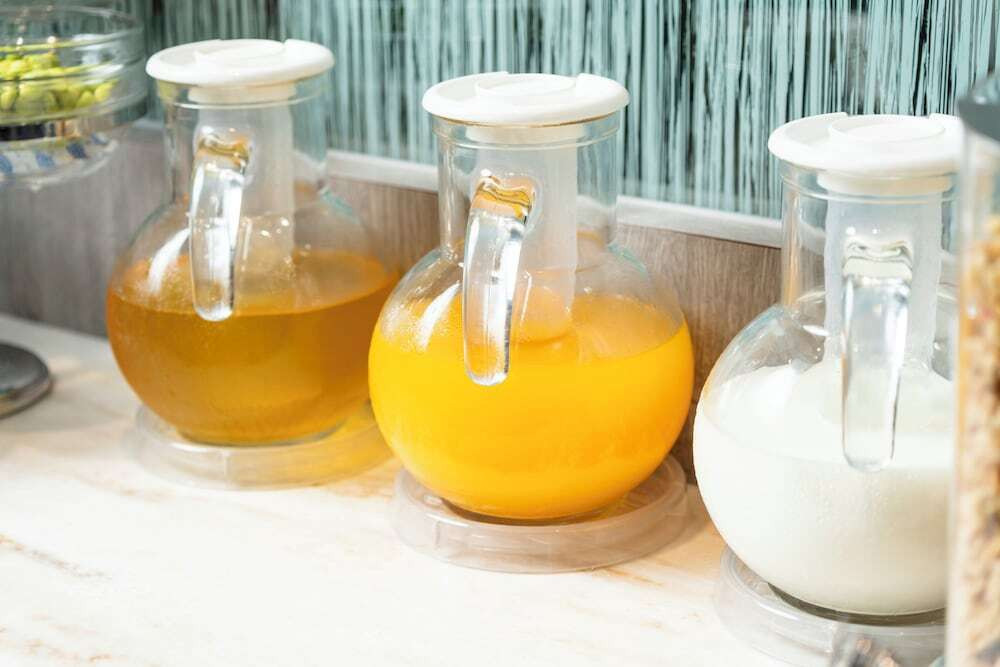 朝食ビュッフェ