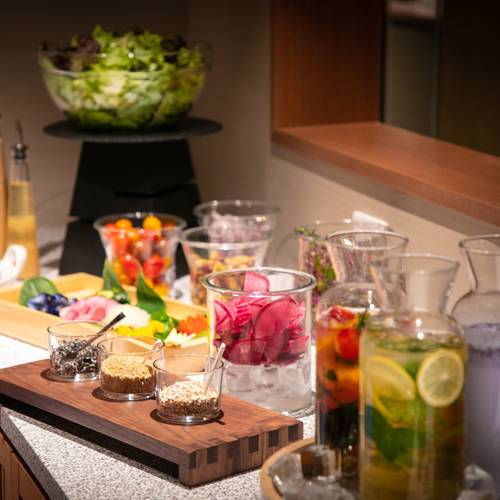 朝食のブッフェコーナー一例① / 2