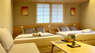 デラックス ファミリールーム (103)(ソファベッド用の寝具は部屋に常備していない為 事前にリクエストが必要)