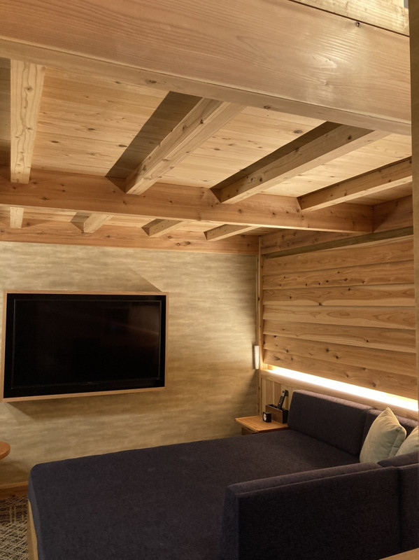 一階部分にソファベッド