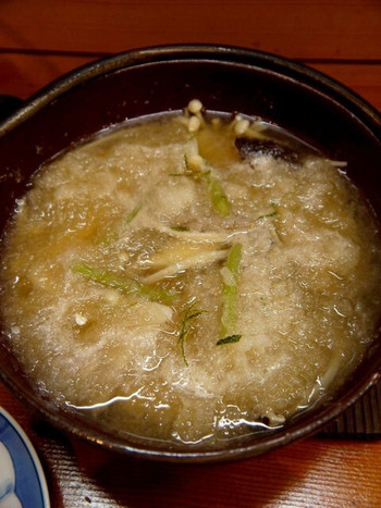 「やしち」 料理 13825124 桃豚のみぞれかやき