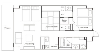 スイートコンド [下層階] 禁煙