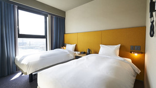 コンフォート ツイン エアウィーヴ パッド 禁煙 (シャワーブース付き*バスタブはありません)