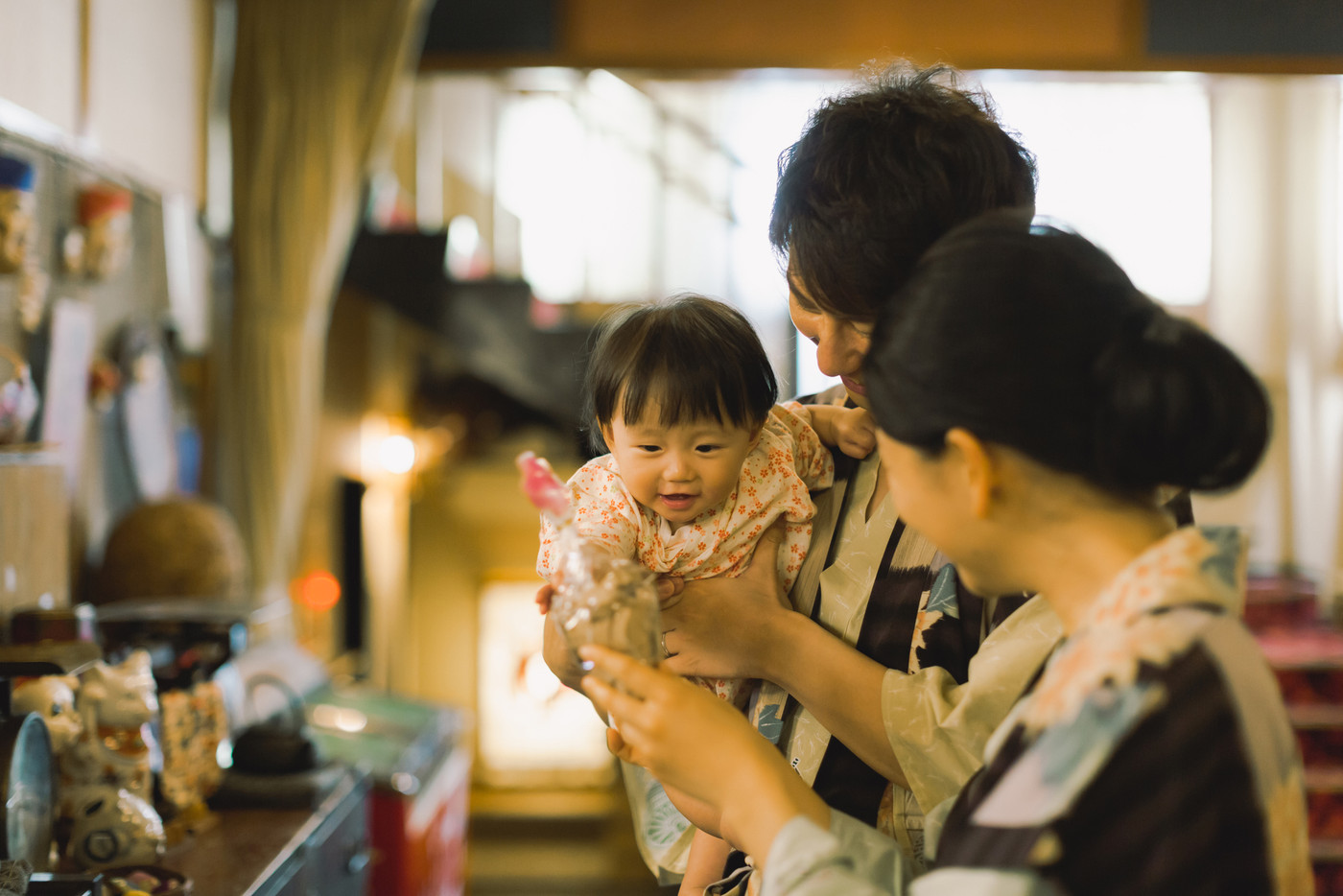 Hot spring trip　8 months old