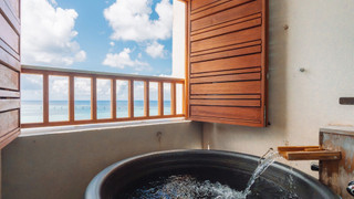 温泉露天風呂付/デラックス和洋室/オーシャンビュー