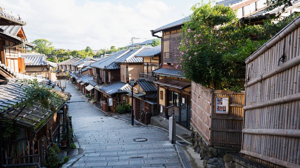 京都東山区の町並み / 2