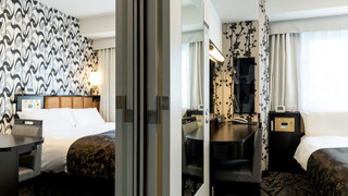 [ダブル×ダブル] コネクトツインルーム　22平米　4名利用