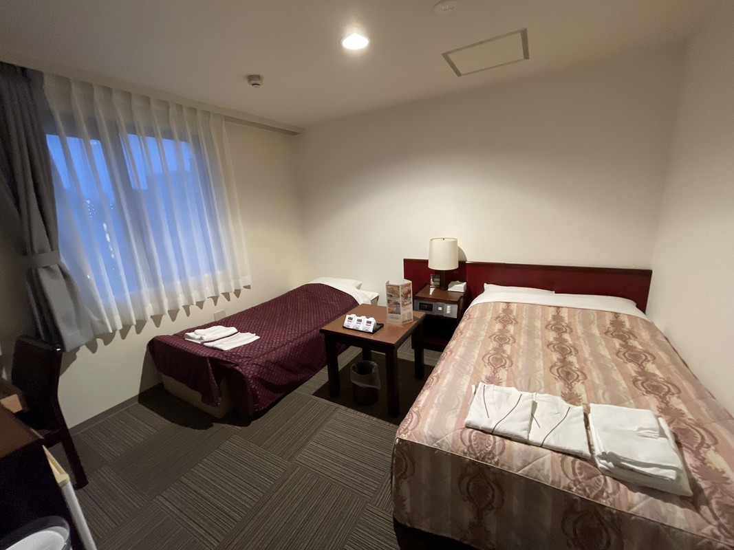 シングルを予約したがソファベッドがセットしてある部屋に案内