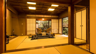 土筆 和室 半露天温泉風呂付