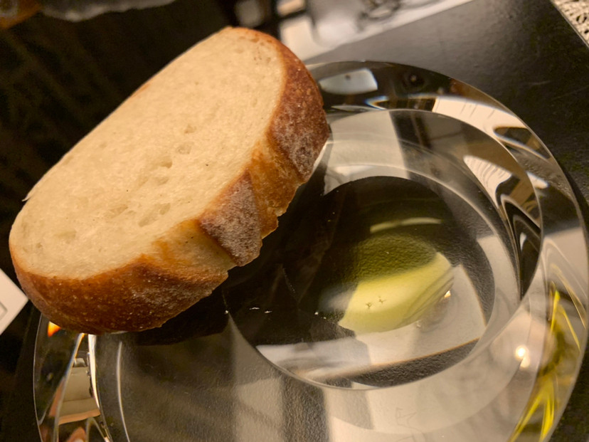 「季澄香」 料理 200639514 蕎麦のカンパーニュ、オリーブオイル