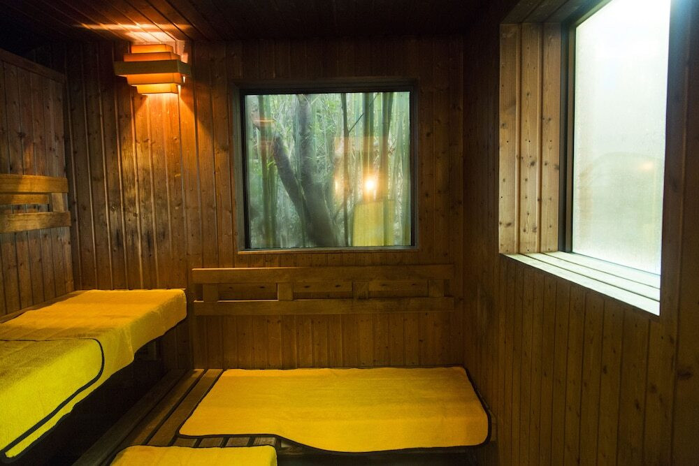 八角堂のサウナ