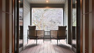 【欅】温泉露天風呂とツインベッドの和洋室