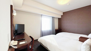 ツインルームシングルサイズベッド 2 台禁煙