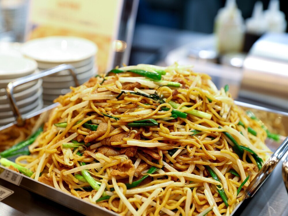 朝食ビュッフェ