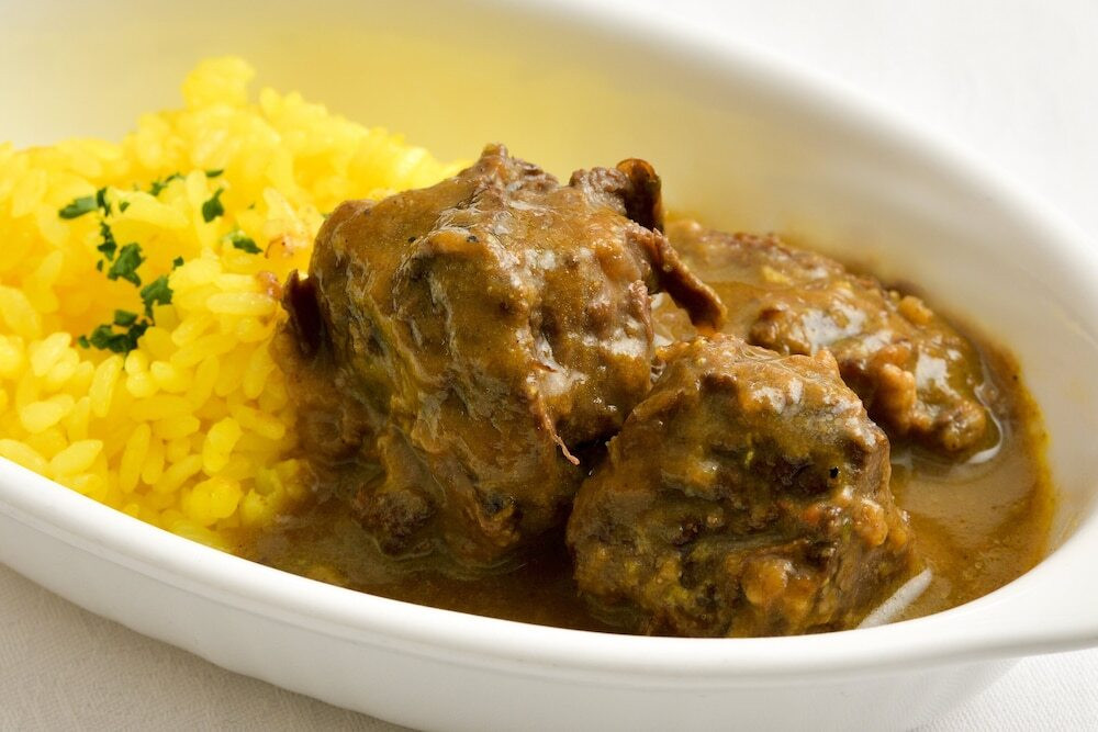 朝食ビュッフェ もとぶ牛のカレー