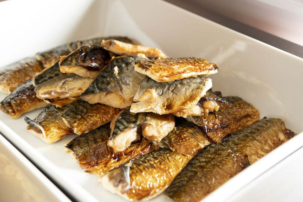 朝食ビュッフェ